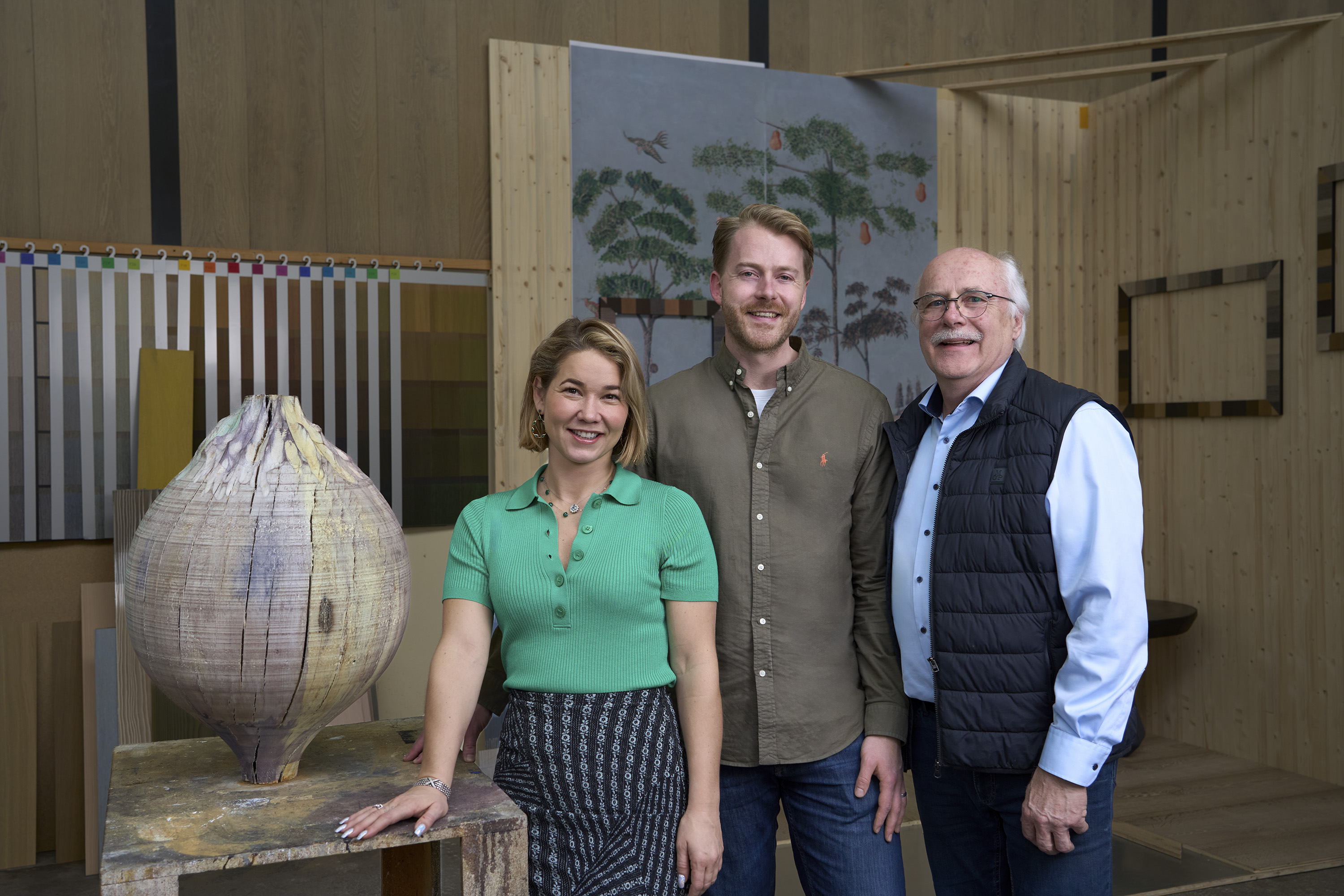 Minnie Kemp, Kit Kemp Design Studio Design Director, Ulrich Hansen, Schotten & Hansen UK Managing Director and Schotten & Hansen Founder Torben Hansen