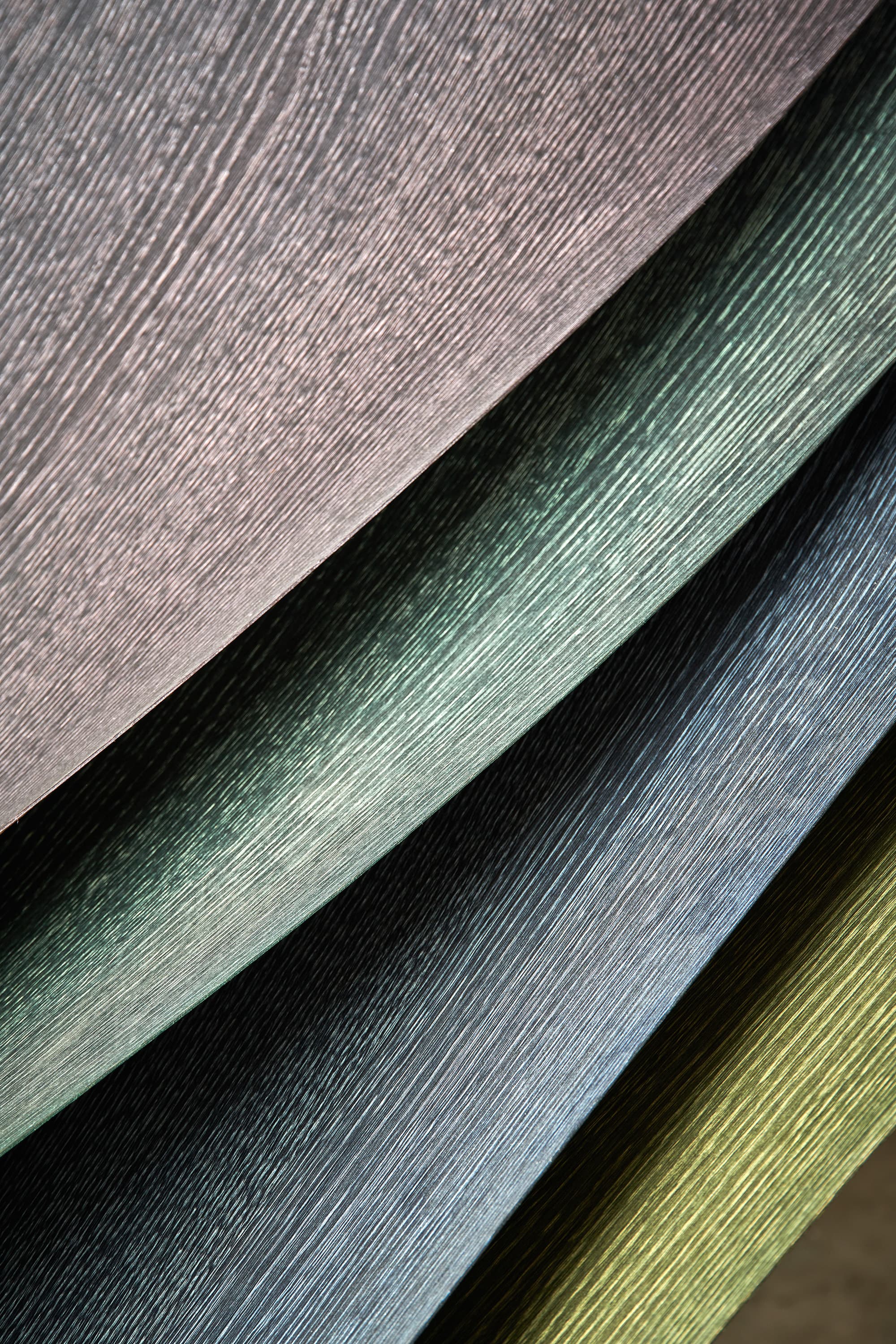 Coloured Veneer Collection auf der Clerkenwell Design Week