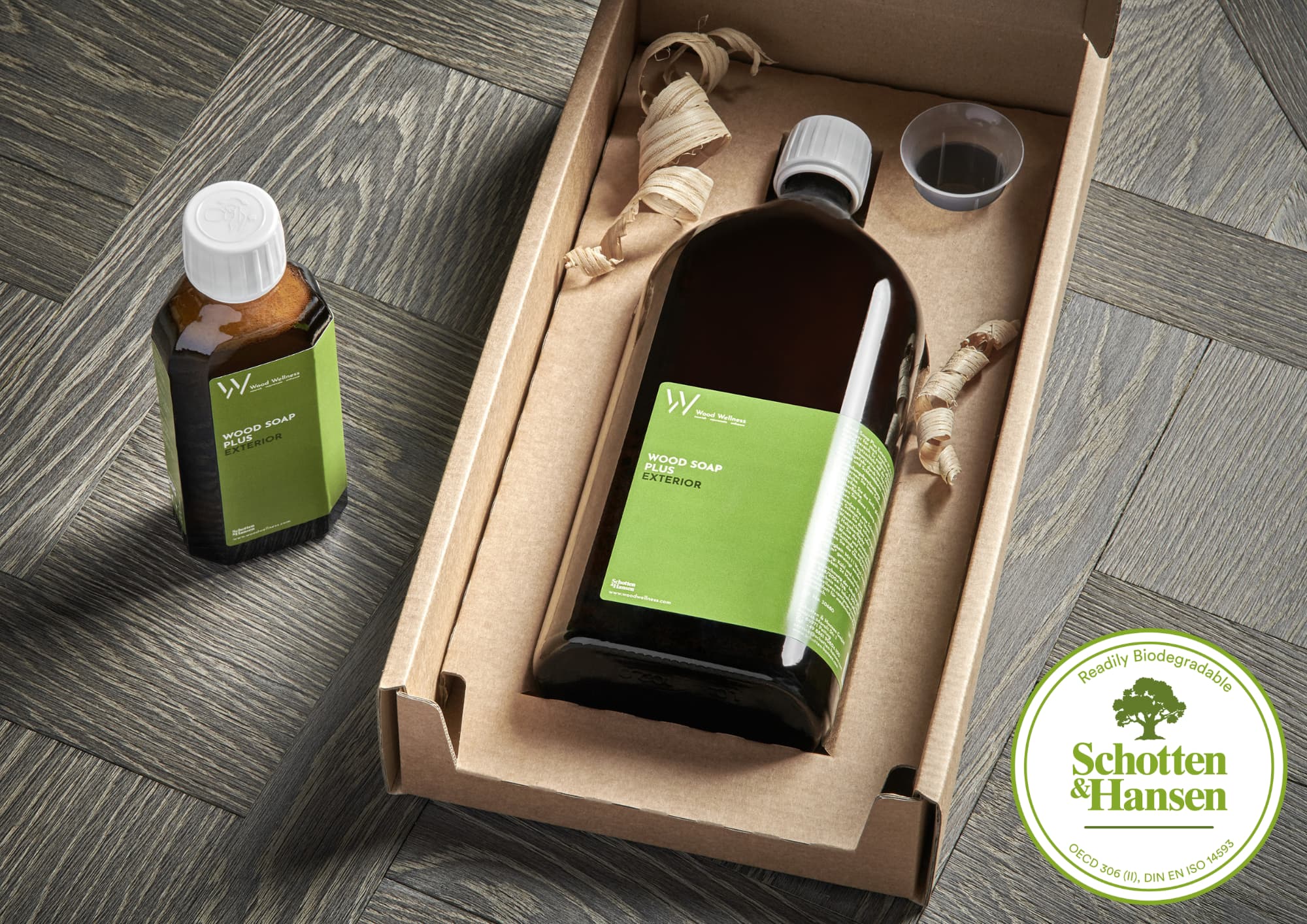 All ingredients of the highly concentrated natural soap are fragrance-free and easily biodegradable in fresh and sea water.