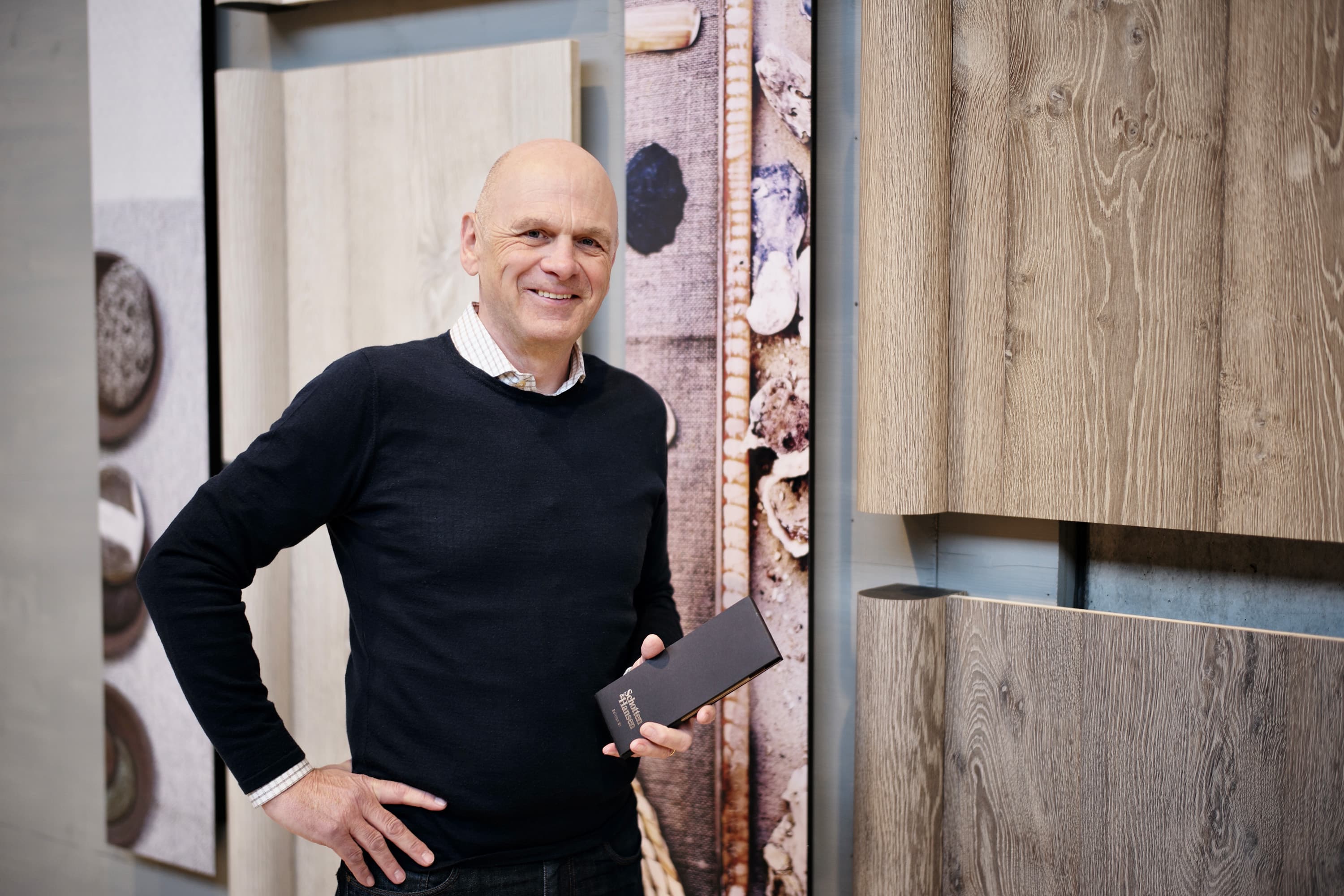 Holzliebhaber und Berater Manfred Vetrovec