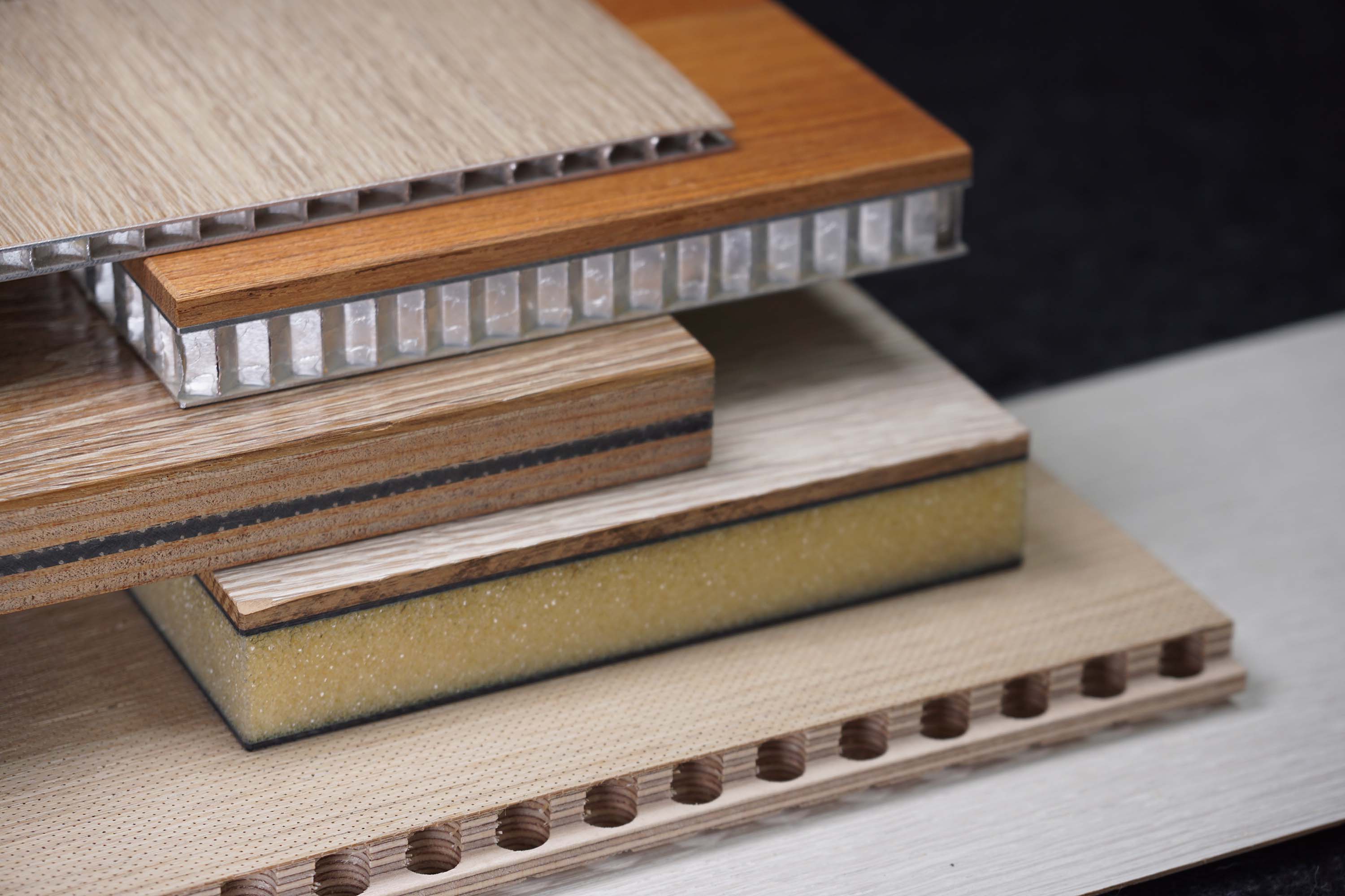 Placage Schotten & Hansen sur différents supports