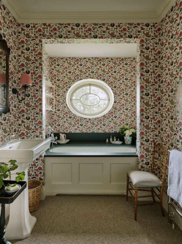 . . . who is a big fan of ‘a sociable bathroom’ and always keen to persuade a client to a woollen carpet © Christopher Horwood