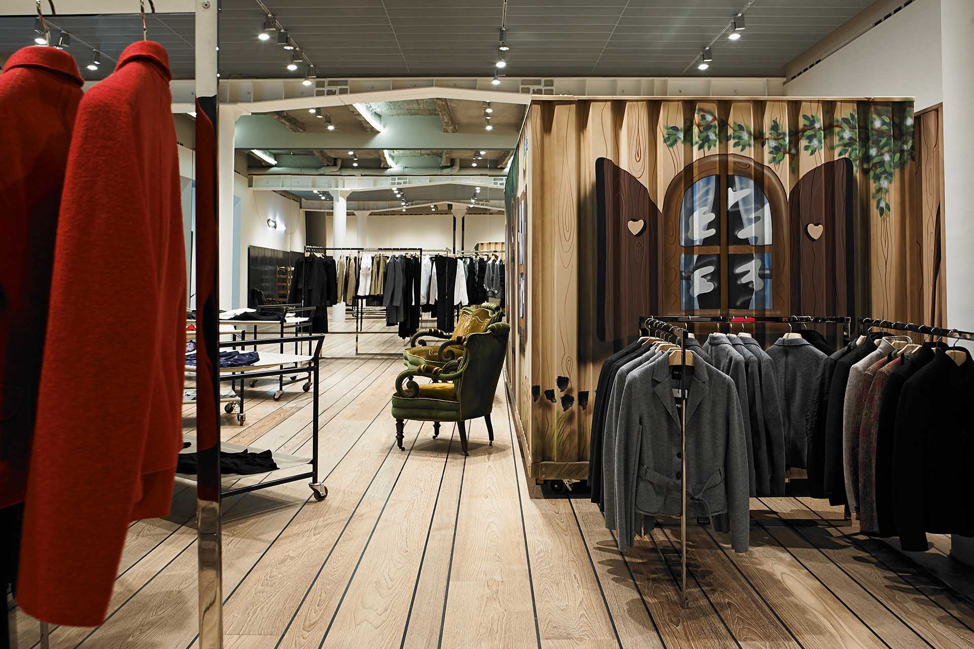 Showroom Aspesi à Milan