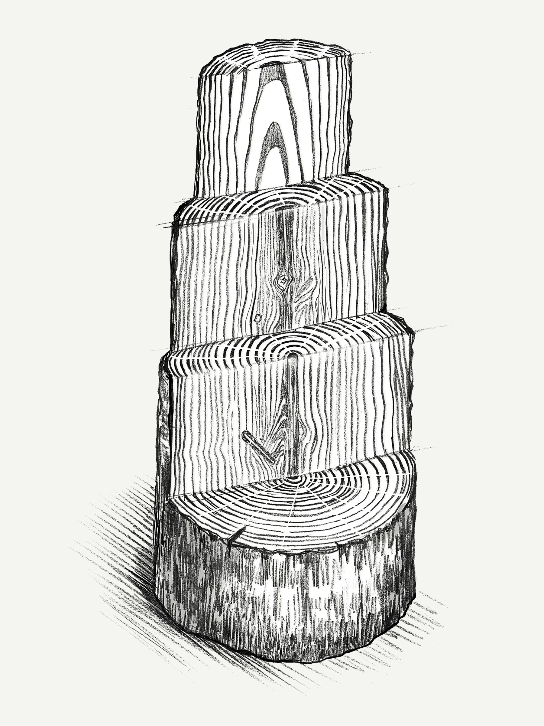 The tree shows us how its parts are to be graded