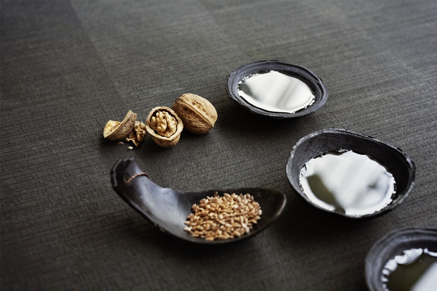 Huile de noix, de lin et de périlla